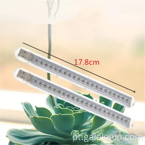 Luz de crescimento de plantas 21led de 21 portátil para jardinagem interna